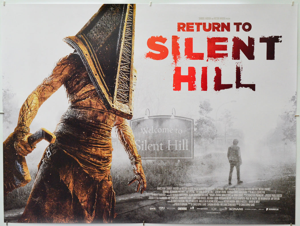 Return to Silent Hill - Original Quad Poster - Film Poster - Movie Poster