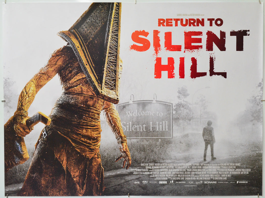 Return to Silent Hill - Original Quad Poster - Film Poster - Movie Poster
