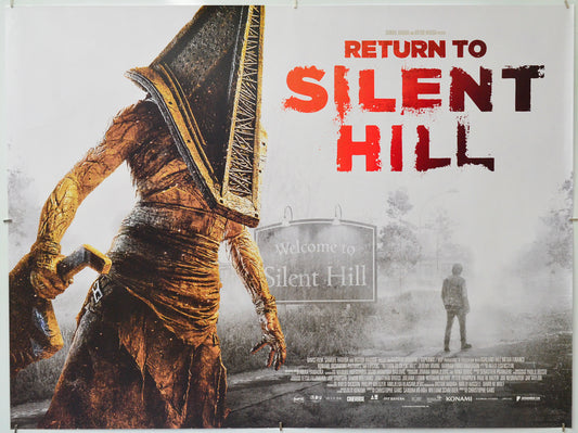 Return to Silent Hill - Original Quad Poster - Film Poster - Movie Poster