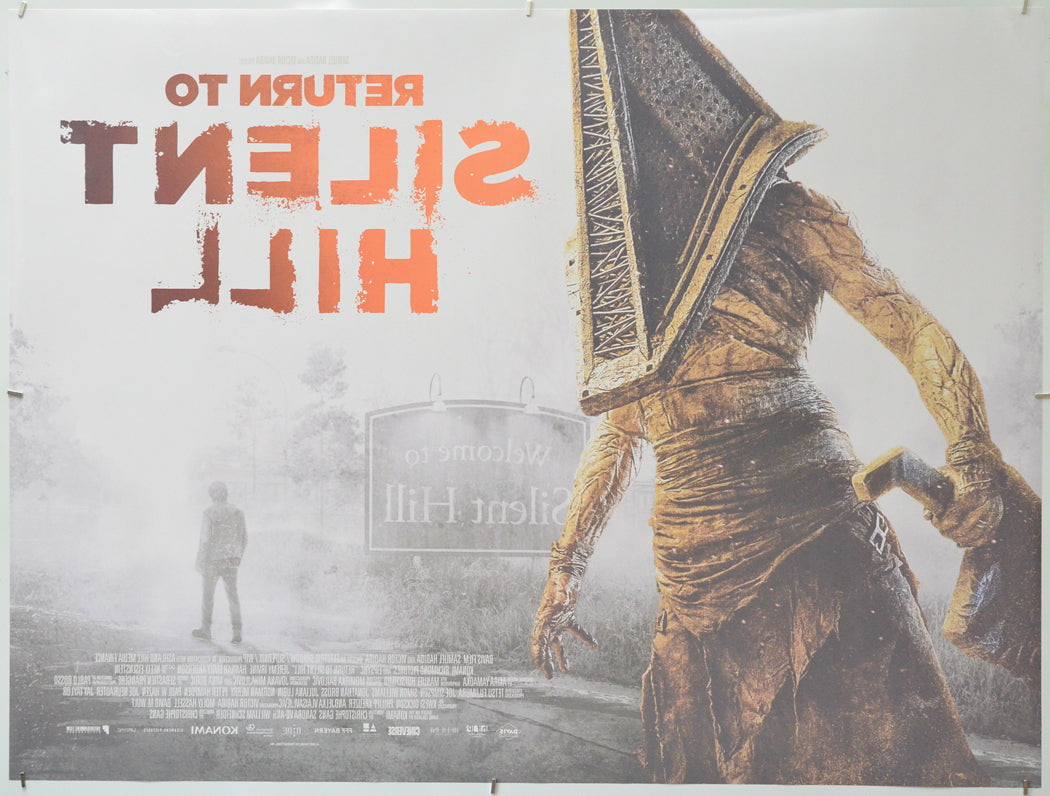 Return to Silent Hill (Back) Cinema Quad Movie Poster 