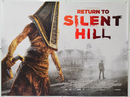 Return to Silent Hill - Original Quad Poster - Film Poster - Movie Poster