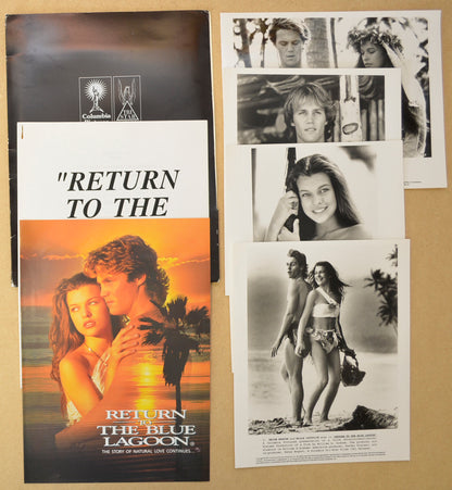 Return To The Blue Lagoon Original Cinema Exhibitors Press Kit 