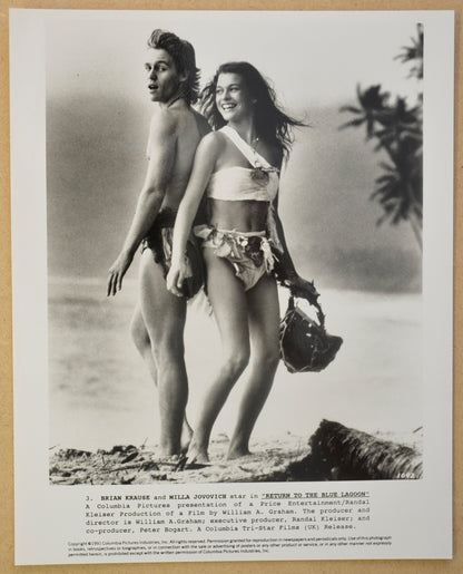 RETURN TO THE BLUE LAGOON Original Cinema Press Kit – Press Still 01 