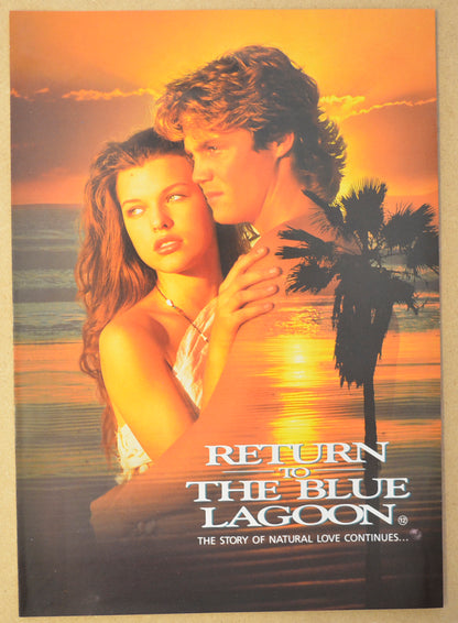 RETURN TO THE BLUE LAGOON Original Cinema Press Kit – Synopsis 