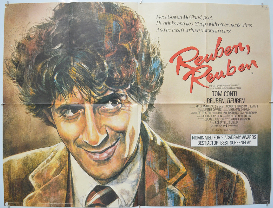 Reuben Reuben Original Quad Poster - Film Poster - Movie Poster  