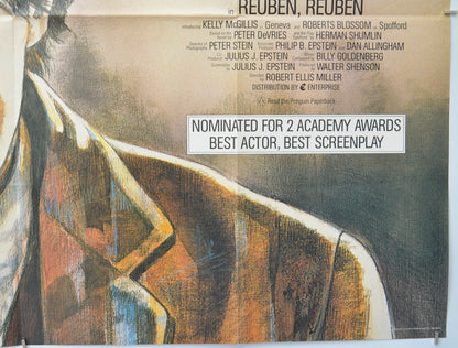 REUBEN REUBEN (Bottom Right) Cinema Quad Movie Poster 