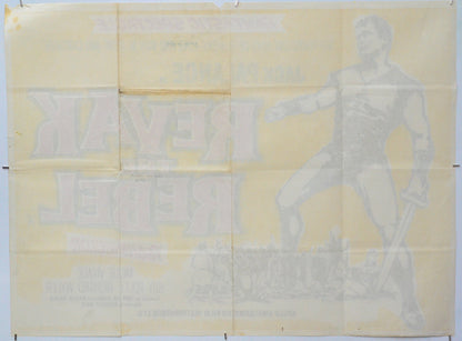 Revak The Rebel (Back) Cinema Quad Movie Poster 