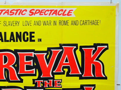 Revak The Rebel (Top Right) Cinema Quad Movie Poster 