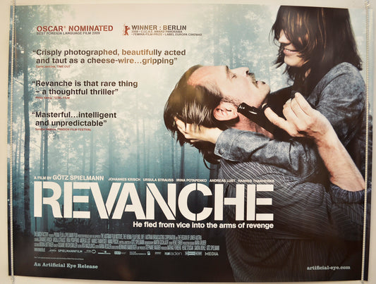 Revanche  Original Quad Poster - Film Poster - Movie Poster