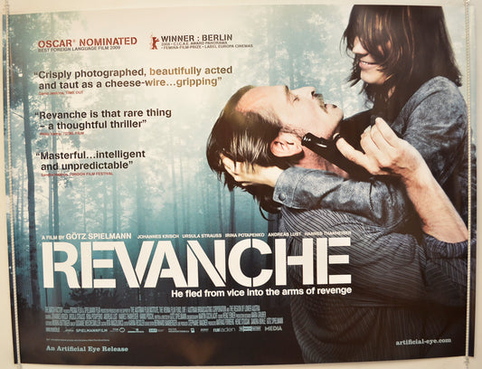 Revanche  Original Quad Poster - Film Poster - Movie Poster