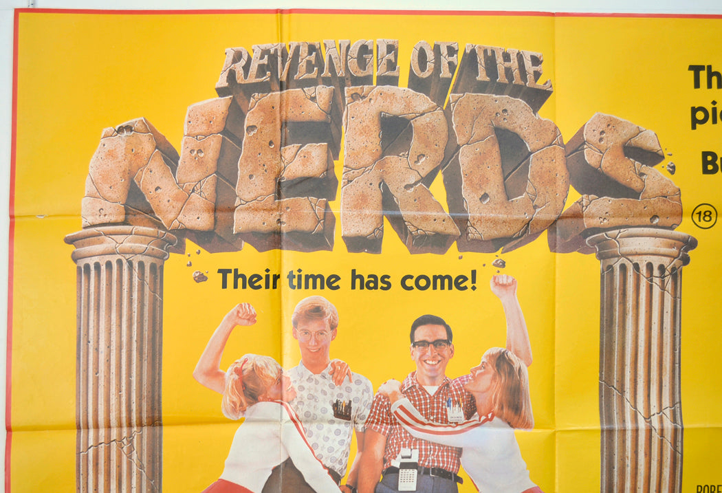 REVENGE OF THE NERDS (Top Left) Cinema Quad Movie Poster 