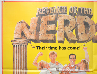 REVENGE OF THE NERDS (Top Left) Cinema Quad Movie Poster 