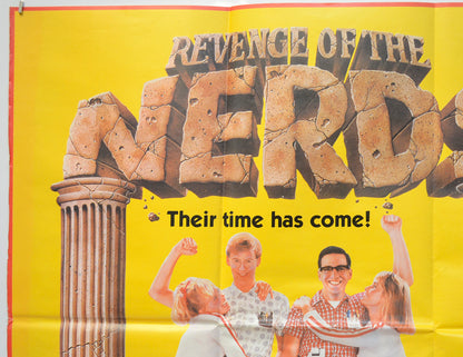 REVENGE OF THE NERDS (Top Left) Cinema Quad Movie Poster 