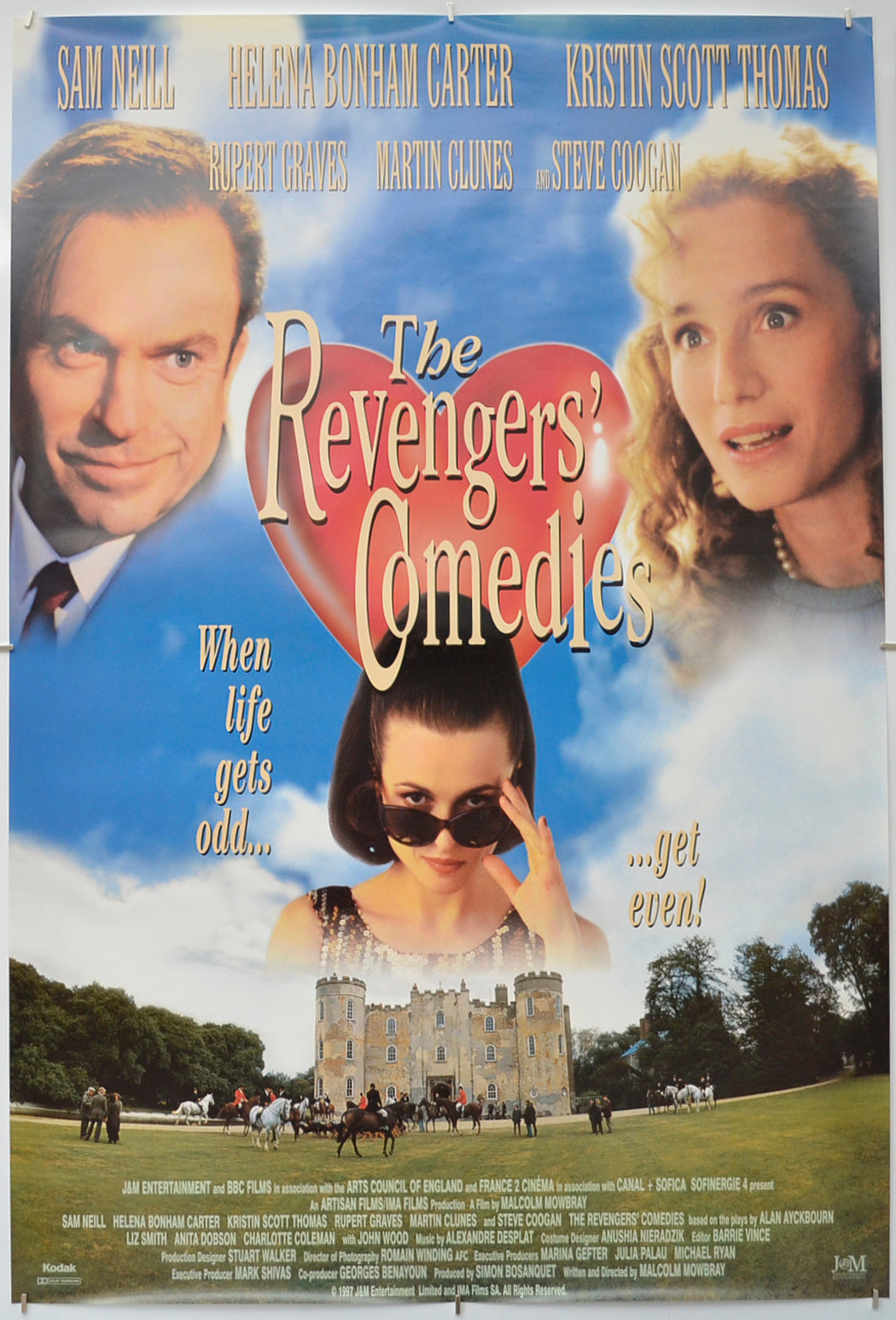 The Revengers' Comedies Original One Sheet Poster - Film Poster - Movie Poster