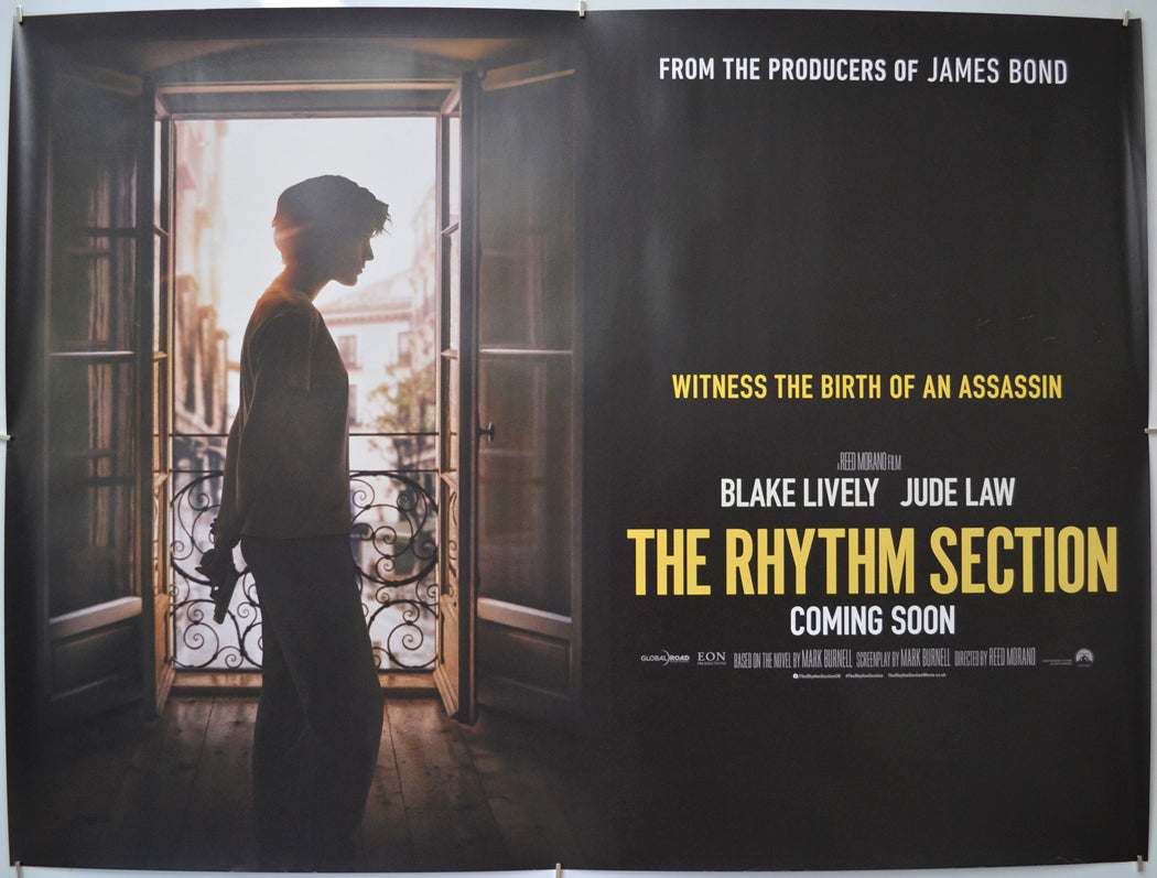 The Rhythm Section - Original Quad Poster - Film Poster - Movie Poster