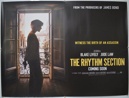 The Rhythm Section - Original Quad Poster - Film Poster - Movie Poster