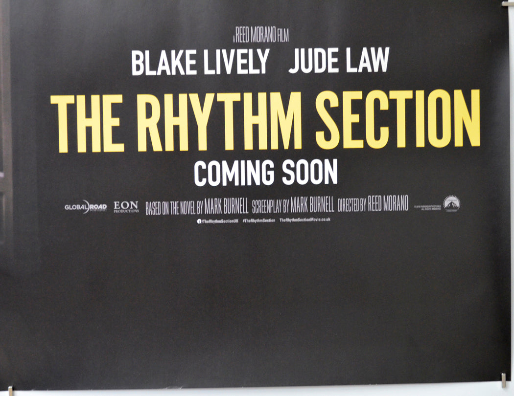 THE RHYTHM SECTION (Bottom Right) Cinema Quad Movie Poster 