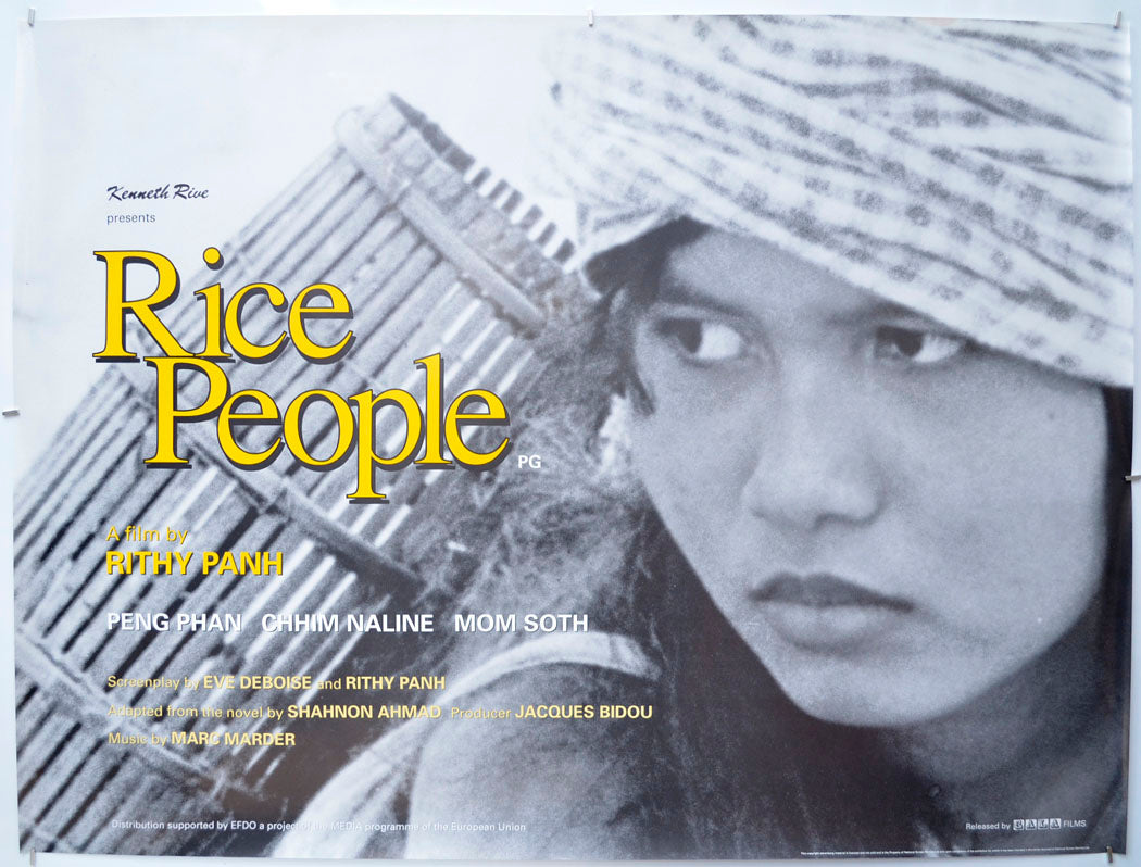 Rice People (a.k.a. Neak sre) Original Quad Poster - Film Poster - Movie Poster