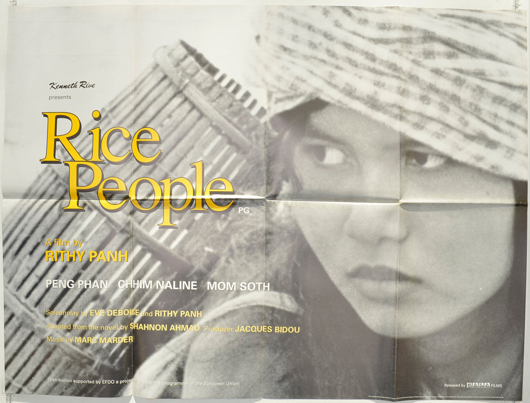 Rice People  Original Quad Poster - Film Poster - Movie Poster 