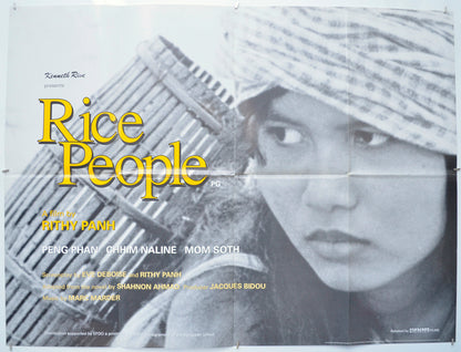 Rice People Original Quad Poster - Film Poster - Movie Poster  