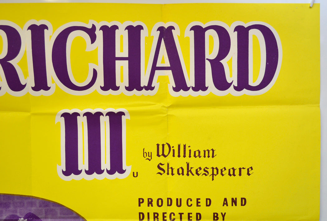 RICHARD III (Top Right) Cinema Quad Movie Poster 