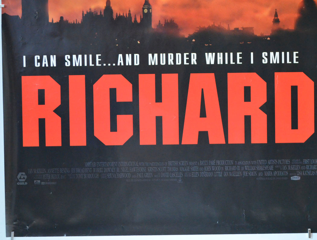 RICHARD III (Bottom Left) Cinema Quad Movie Poster 