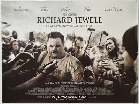 Richard Jewell - Original Quad Poster - Film Poster - Movie Poster