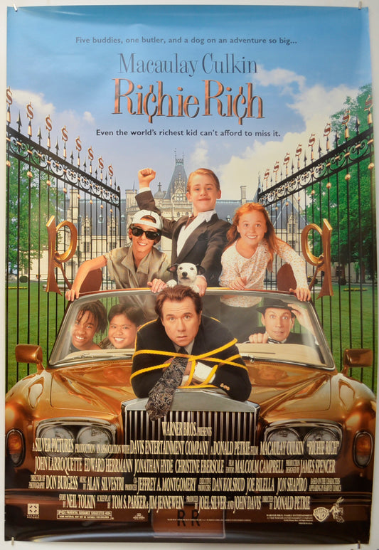 Richie Rich Original One Sheet Poster - Film Poster - Movie Poster