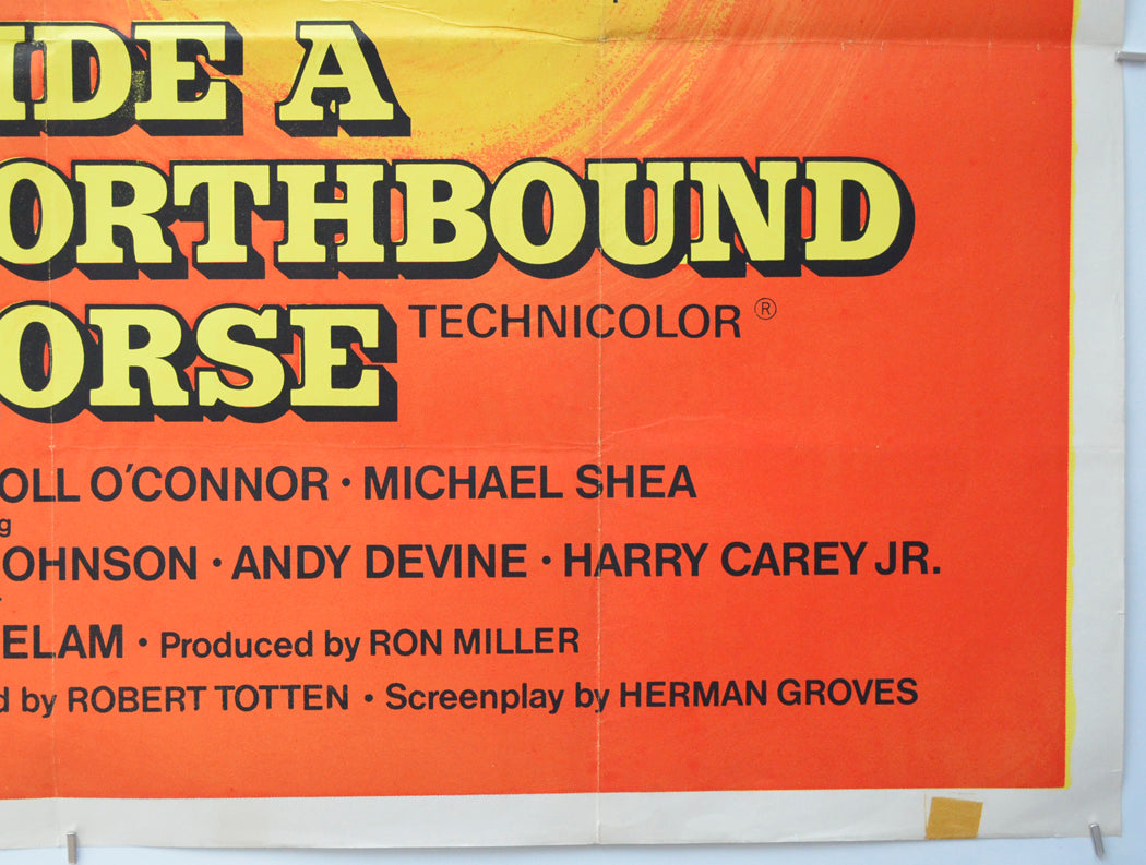 RIDE A NORTHBOUND HORSE (Bottom Right) Cinema Quad Movie Poster 