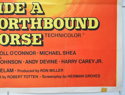 RIDE A NORTHBOUND HORSE (Bottom Right) Cinema Quad Movie Poster 