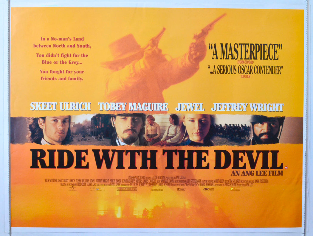 Ride With The Devil Original British Quad Poster - Movie Poster