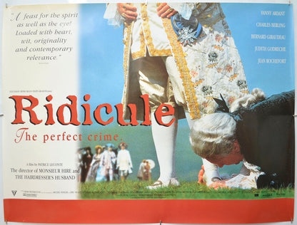 Ridicule (a.k.a Carne trémula) Original Quad Poster - Film Poster - Movie Poster