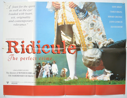 Ridicule Original Quad Poster - Film Poster - Movie Poster  