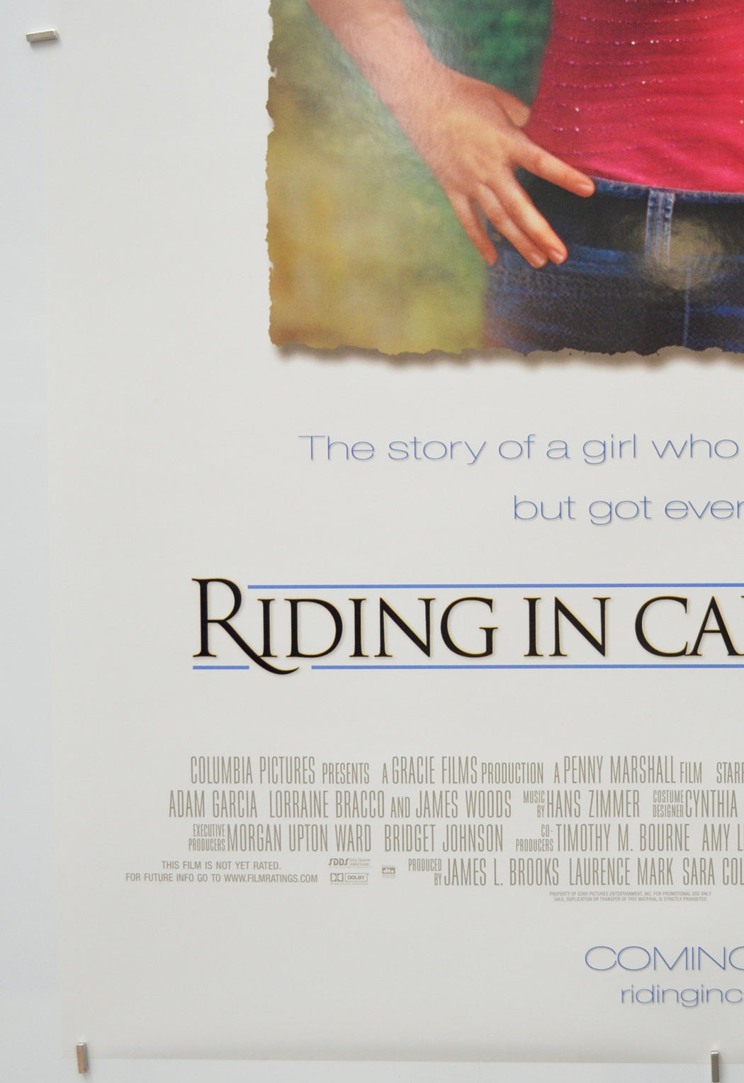 RIDING IN CARS WITH BOYS (Bottom Left) Cinema One Sheet Movie Poster 