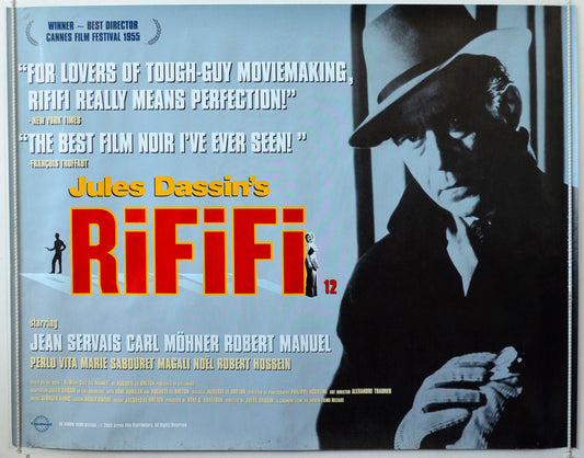 Rififi  (a.k.a. Du Rififi Chez Les Hommes)   Original British Quad Poster - Movie Poster