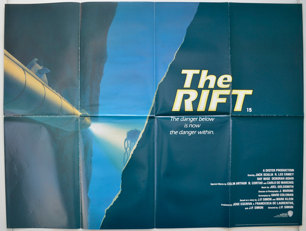“The Rift” Original Quad Poster - Film Poster - Movie Poster – pastposters