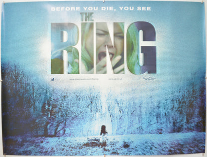 The Ring Original Quad Poster - Film Poster - Movie Poster