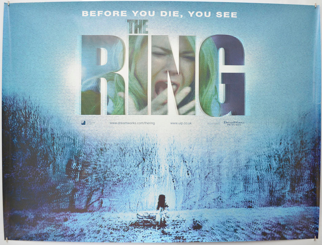 The Ring Original Quad Poster - Film Poster - Movie Poster