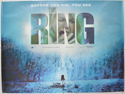 The Ring Original Quad Poster - Film Poster - Movie Poster