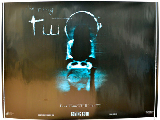 The Ring Two  Original British Quad Poster - Film Poster - Movie Poster