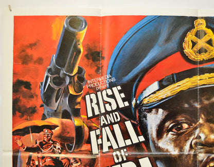 RISE AND FALL OF IDI AMIN (Top Left) Cinema Quad Movie Poster 