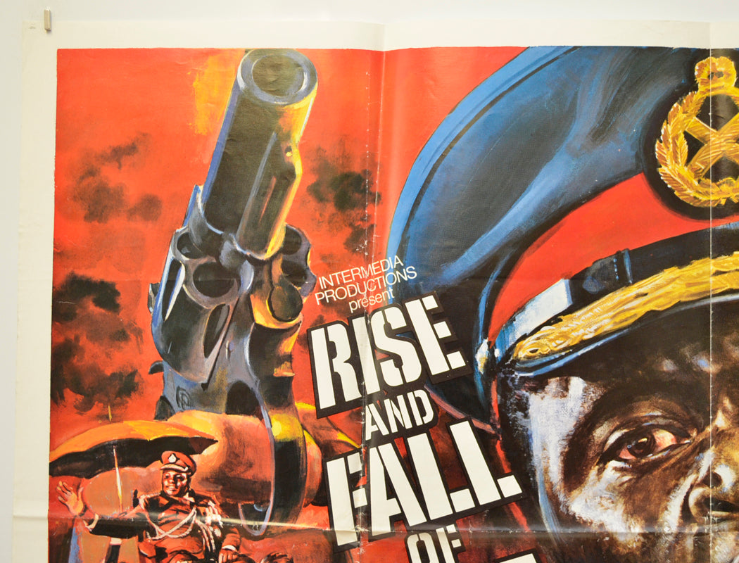 RISE AND FALL OF IDI AMIN (Top Left) Cinema Quad Movie Poster 