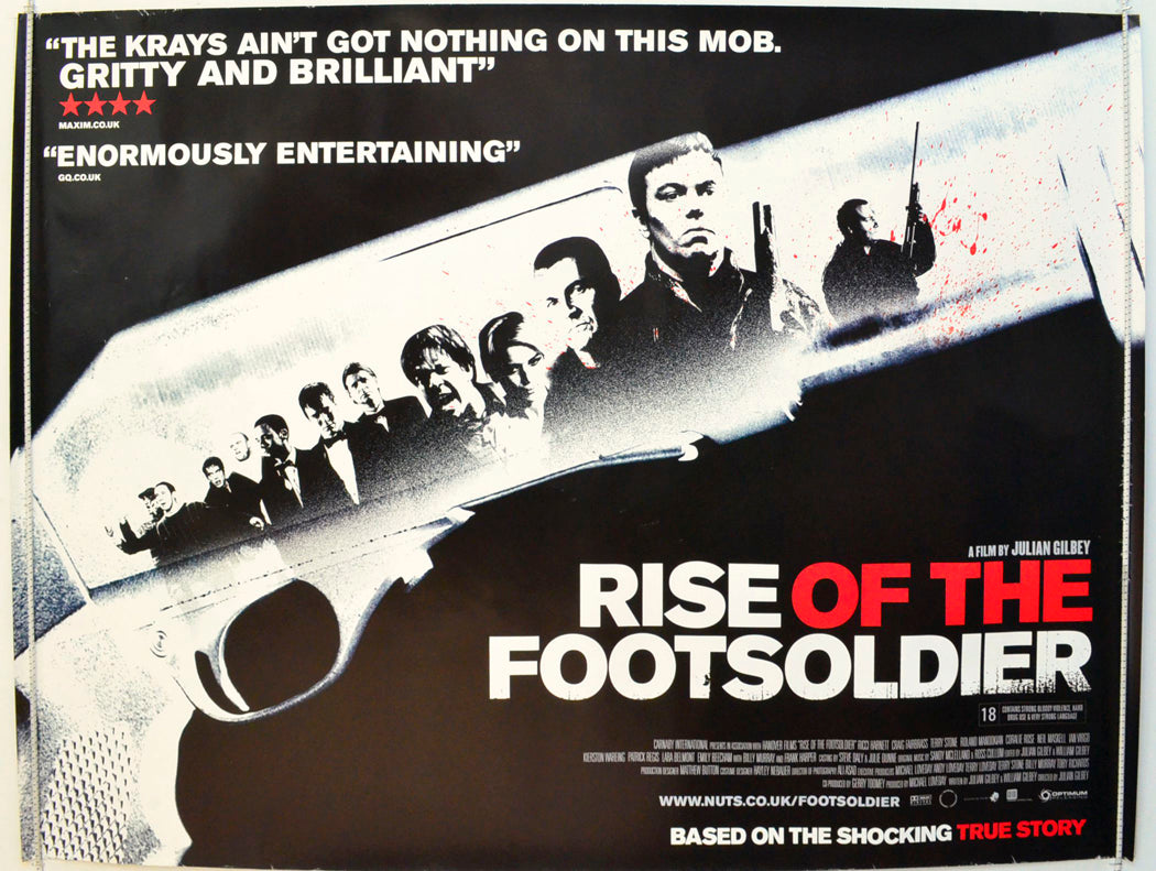 Rise Of The Footsoldier Original British Quad Poster - Film Poster - Movie Poster 