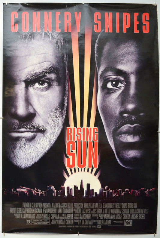 Rising Sun  Original One Sheet Poster - Film Poster - Movie Poster