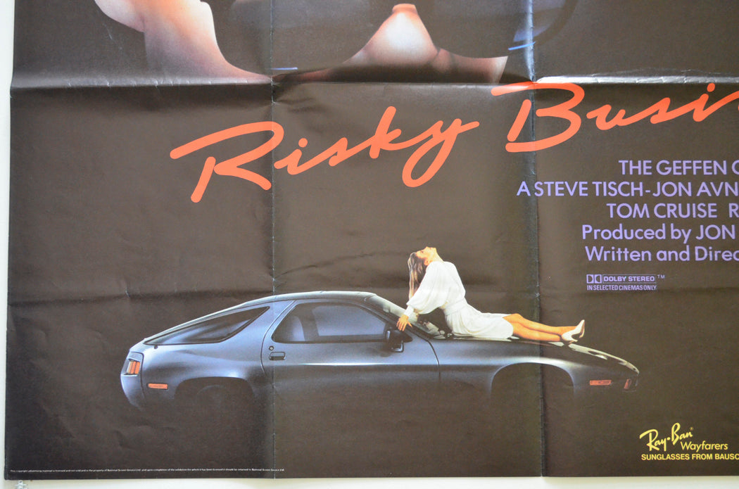 RISKY BUSINESS (Bottom Left) Cinema Quad Movie Poster 