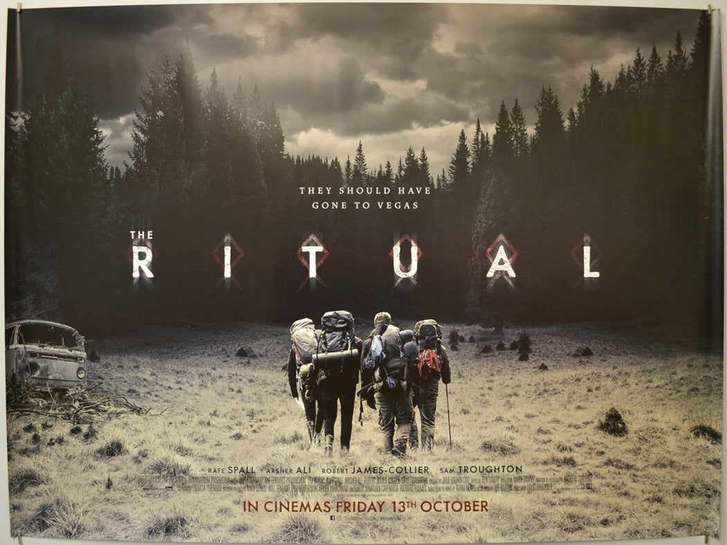 The Ritual Original Quad Poster - Film Poster - Movie Poster