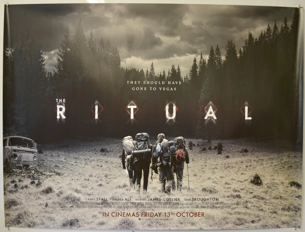 The Ritual Original Quad Poster - Film Poster - Movie Poster