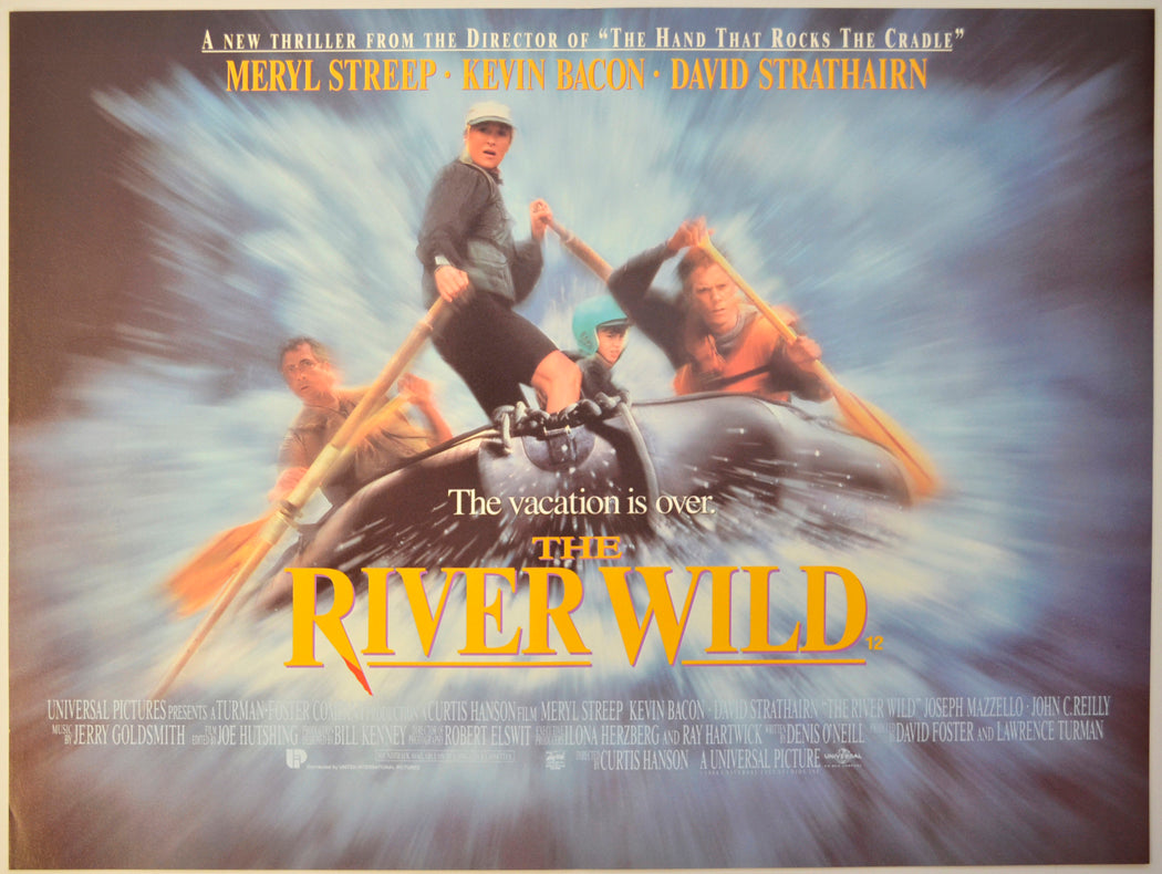 The River Wild Original Mini Quad Poster - Film Poster - Movie Poster