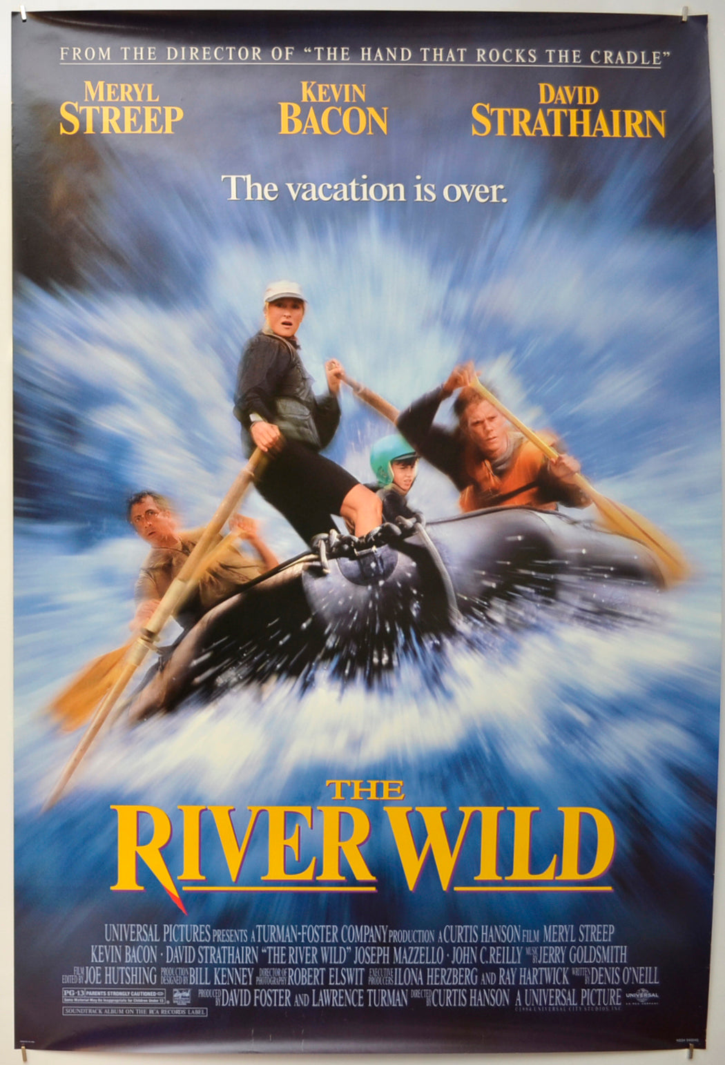 The River Wild Original One Sheet Poster - Film Poster - Movie Poster  