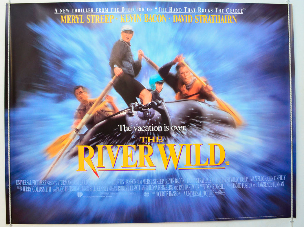 The River Wild  Original British Quad Poster - Film Poster - Movie Poster